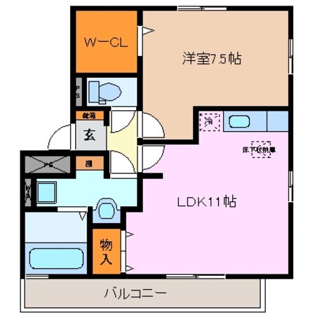 シオンの物件間取画像